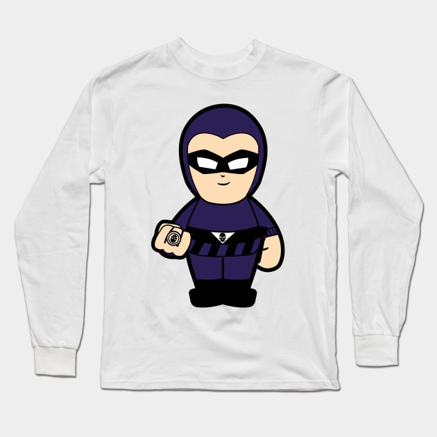 Phantom Long Sleeve T-Shirt by bonekaduduk